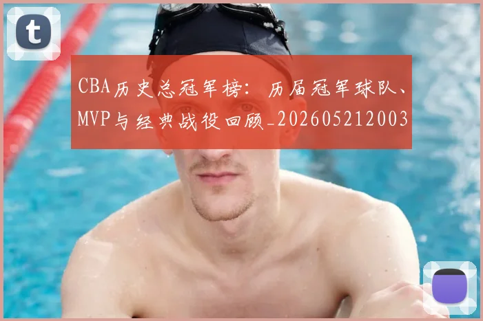 CBA历史总冠军榜:历届冠军球队、MVP与经典战役回顾_20260521200307
